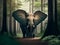 Nature\\\'s Harmony: Most Sought-After Elephant in Forest