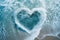 Nature\\\'s Love: Heart-Shaped Ocean Beauty.