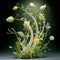 Nature's Sculptures: Intricate and Graceful Plant Stems