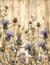 Nature\\\'s Tapestry: A Journal of Field Flowers and Wooden Wall Th