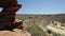 Nature`s Window Kalbarri aerial