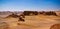 Nature sculpture in Wadi Al-Hitan aka Whales Valley in Egypt