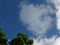 Nature shot of Clouds and Trees