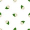 Nature soursop pattern seamless vector