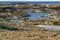 Nature and view of the coast in Norway