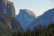 Nature view of Yosemite Tunnel View From this vista you can see El Capitan, Half Dome, Bridalveil Fall and Pine tree valley at Yos