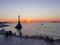 Nature, world, black sea, Sevastopol, Monument to the lost ships, sunset