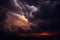 Natures Fury Dramatic stormy sky evokes a sense of atmospheric power