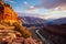 Natures masterpiece in Arizona the expansive Grand Canyons rugged beauty