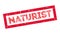 Naturist rubber stamp