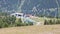Nauders, Austria - August 9, 2017: Cable car station next to the