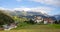 Nauders landscape with Naudersberg Castle, Landeck district, Tyrol, Austria