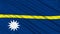 Nauru Flag.