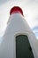 Nauset Lighthouse, unique view looking up at the historical light