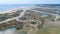 Nauset Marsh and Beach Aerial at Eastham Cape Cod