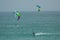 Nautic sports: kitesurf