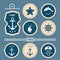 Nautical decoration set