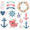 Nautical Flower Wedding Collections