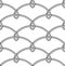 Nautical gray rope woven, seamless pattern, background