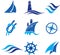 Nautical logos and icons