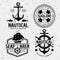 Nautical Monochrome Logos