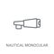 Nautical Monocular icon. Trendy Nautical Monocular logo concept
