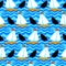 nautical pattern with boats