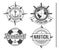 Nautical vintage emblems