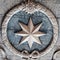 Nautical Wind Rose Star Church Ceiling