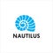 Nautilus exclusive logo design inspiration