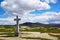 Nava de Bejar pilgrim stone cross in Salamanca