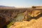 The navajo bridge at glen canyon, arizona