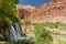 Navajo Falls in Havasu Canyon