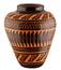 Navajo Native American Clay Pottery Vase