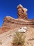 Navajo Twin Rocks in Bluff, Utah