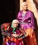 Navajo Wise Elderly Women Outdoors