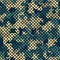 Naval Camouflage Seamless Pattern. Glowing Color Seamless Camouflage Net