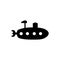 Naval submarine icon