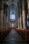 Nave of Cathedral in Cologne - Easter Stock Photos