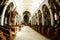 The nave of the cathedral pulpit with