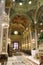 The nave the church of our Lady della Guardia in Genoa. Liguria, Italy