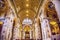Nave People Saint Peter`s Basilica Vatican Rome Italy