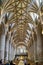 Nave of Tewkesbury Abbey