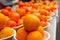 Navel oranges display