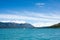 Navigation on Argentino lake, Patagonia landscape, Argentina