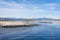 Navigation on Beagle channel, beautiful Argentina landscape