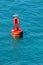 Navigational Buoy In the Ocean