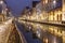 Naviglio Grande canal in Milan, Lombardia, Italy