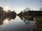 Naviglio river during daytime in Pavia, Italy