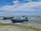 Navodari Beach. Boats at black sea